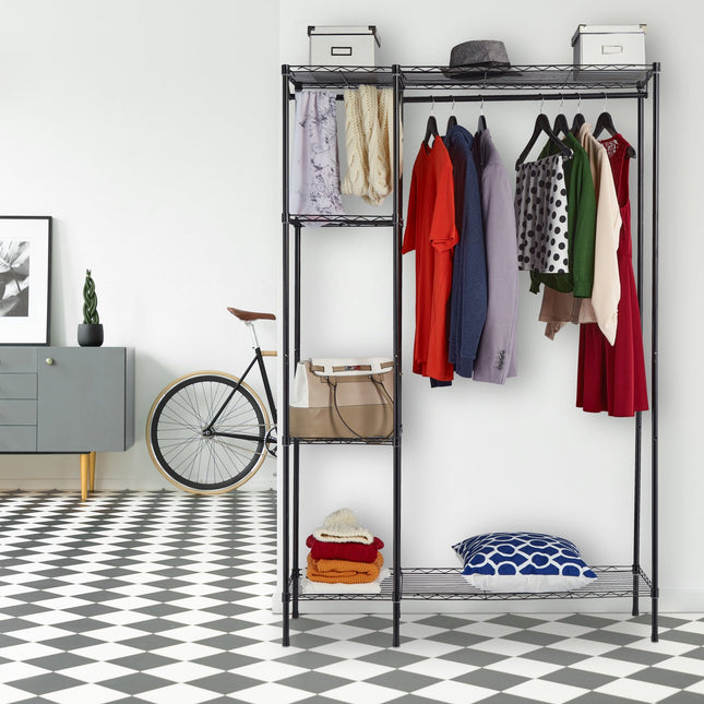Open wardrobe