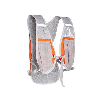 Orange Running Backpack, Lightweight, Water-Resistant