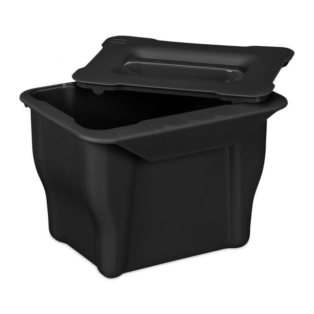 Organic waste bin Kitchen 5 l black