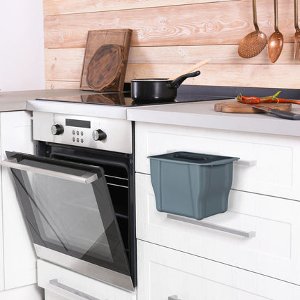 Organic waste bin kitchen 5 l grey