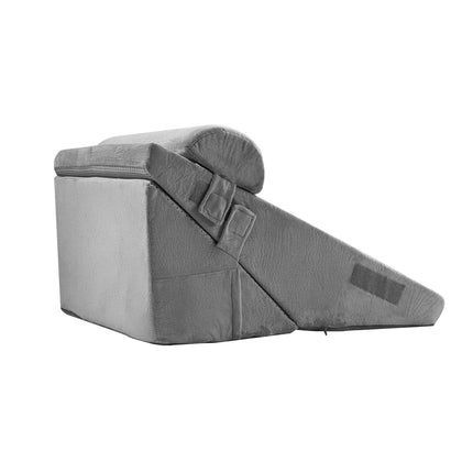 Orthopedic Bed Wedge Pillow Set, 3-Piece Adjustable, Washable Cover