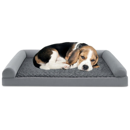 Orthopedic Dog Bed XL, Grey – Joint Support, Non-Slip
