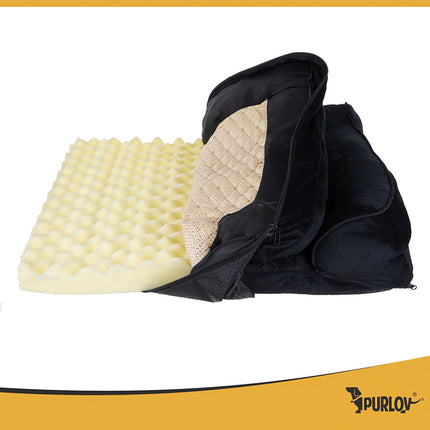 Orthopedic Pet Bed, Medium 80x65 cm, Foam, Non-Slip