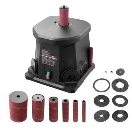 Oscillating Spindle Sander, 2000 RPM, 6 Sleeves, Dust Port