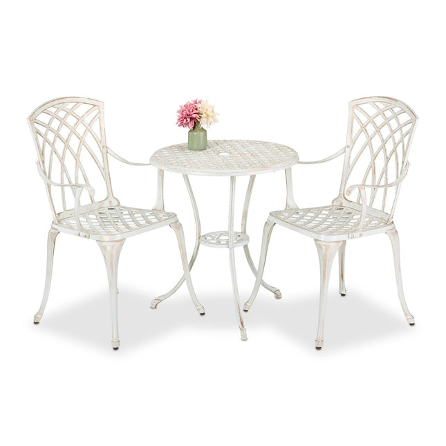 Outdoor Bistro Set, Vintage Design, 3-Piece