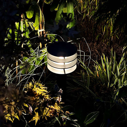 Outdoor Bollard Light, 12V 250lm, Dark Gray IP65