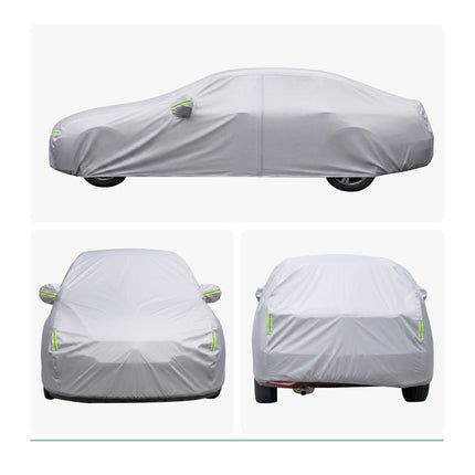 Outdoor Car Cover, Silver, 450–495 cm Sedan
