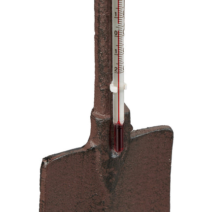 Outdoor Cast Iron Spade Thermometer – Weatherproof