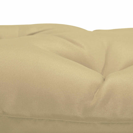 Outdoor Chair Cushions Set, 98x50 cm, Khaki, 8 cm Thick