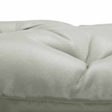 Outdoor Chair Cushions Set, 98x50 cm, Light Grey, 8 cm Thick