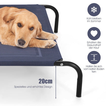 Outdoor Dog Bed, 130x90x20 cm, Waterproof & Durable