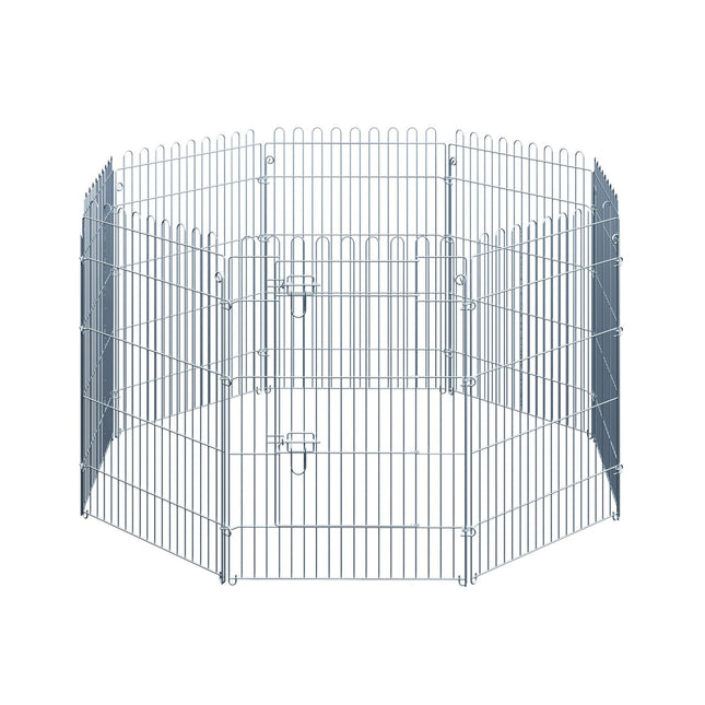 Outdoor puppy playpen, 8-panel, Safe & Stable, 63x91 cm