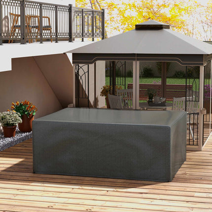 Outdoor Furniture Cover, Waterproof PE, 235x190 cm