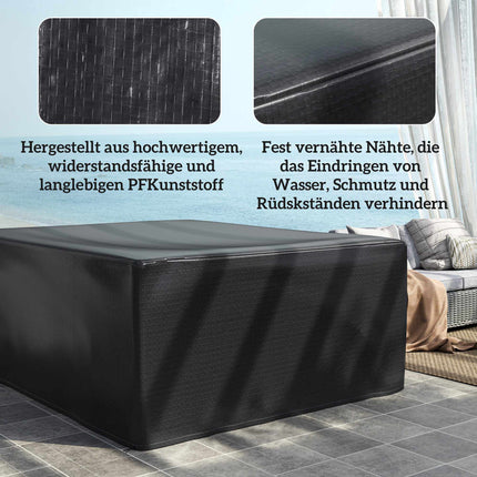 Outdoor Furniture Cover, Waterproof, UV-Resistant, 235x190 cm