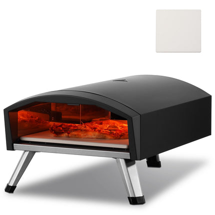 Outdoor Gas Pizza Oven, 12-Inch, Cordierite Stone