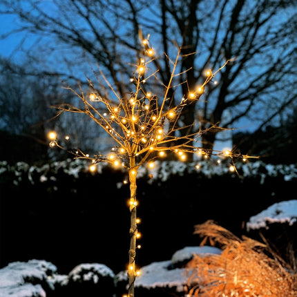 Outdoor LED String Lights 10m, 100 LEDs, Warm White