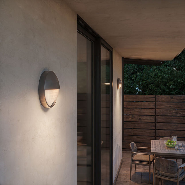 Outdoor LED Wall Light, Motion Sensor, Antracit