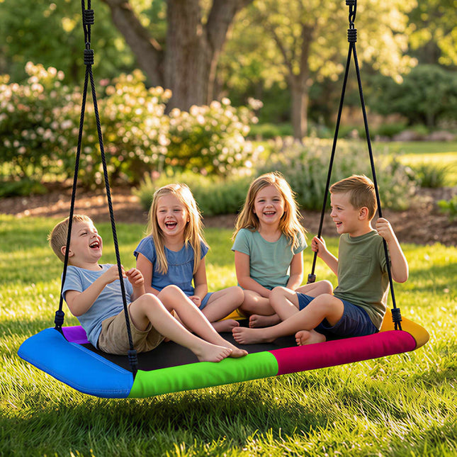Outdoor Nest Swing for Kids, 148x77 cm, 300 kg Capacity