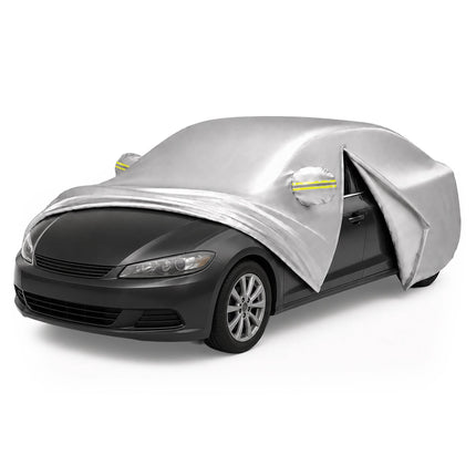 Outdoor Sedan Car Cover, Silver, 435–470 cm
