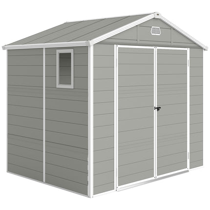 Outdoor Storage Shed, 4.1m², Polypropylene, 240x190x228 cm