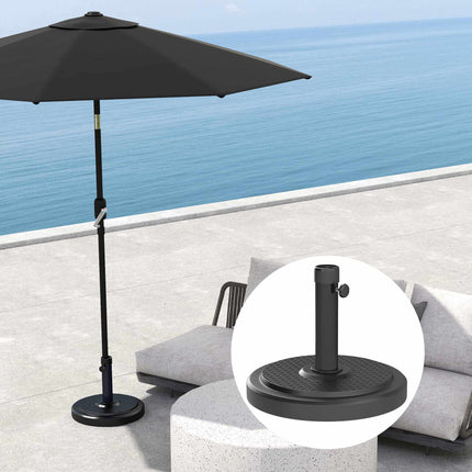 Outdoor Umbrella Base, 22kg, Fits 2.8m Umbrellas