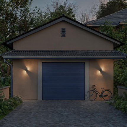 Outdoor Wall Light, Dual Up/Down LED, Anthracite