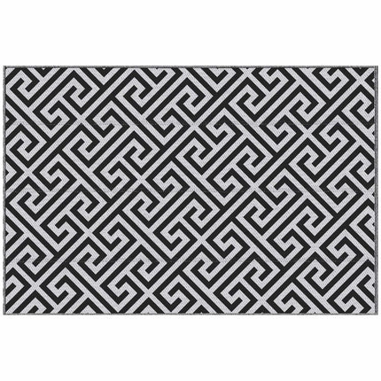 Outdoor plastic mat - water-repellent, double-sided, 152x243 cm