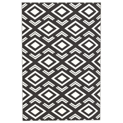 Weatherproof Boho outdoor rug, 182x274 cm, foldable
