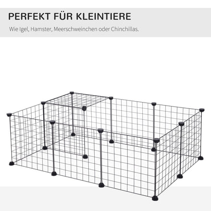 Small Animal Metal Mesh Outdoor Enclosure 106x73x36cm
