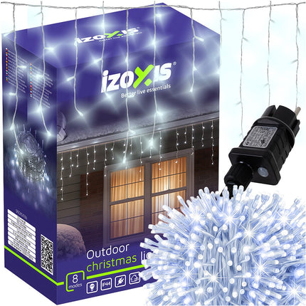 Outdoor lights 500LED 22.5m cool white Izoxis 26705
