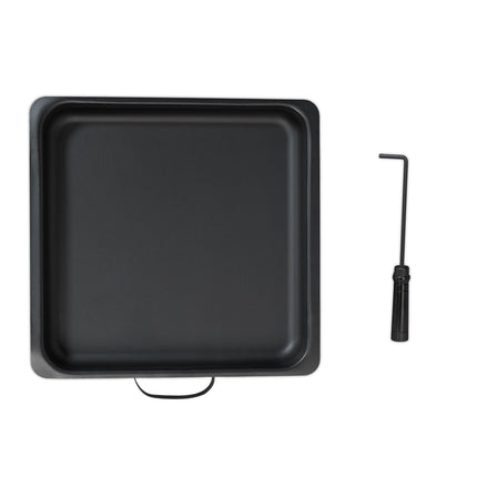 Outdoor stove with grill