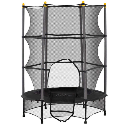 Outdoor trampoline for children with safety net, 163 cm diameter