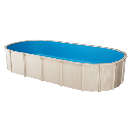 Oval Pool Liner 22 x 12.3 Ft, Overlap Vinyl, 52 In