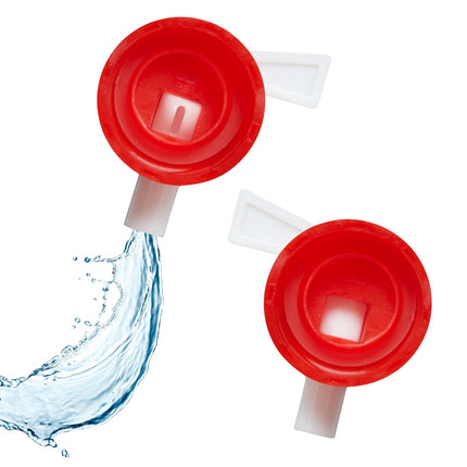 Oval collapsible capsules in a set of 4