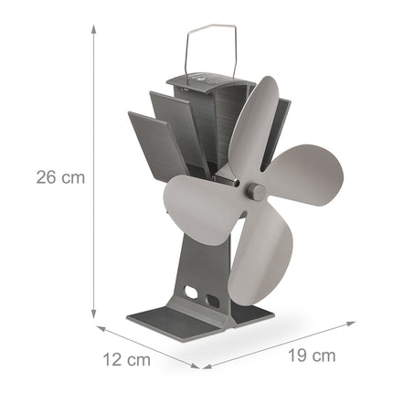 Oven fan without electricity
