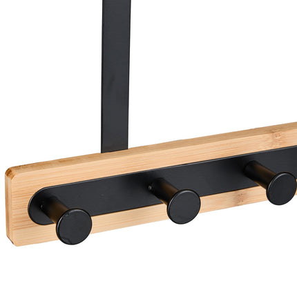 Over Door Coat Rack with 6 Hooks for Hallways
