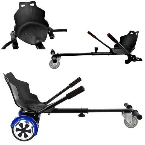 Overlay - go-kart for a two-wheeled board with adjustment