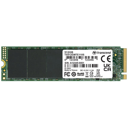 PCIe M.2 SSD Gen3 x4 NVMe 512Gb (R1700/W1400)