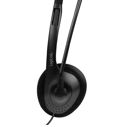 PC headset Stereo with microphone 1x3.5mm connector