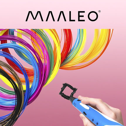 PLA 3D filaments - 30 pcs. x 10m Kruzzel 19877