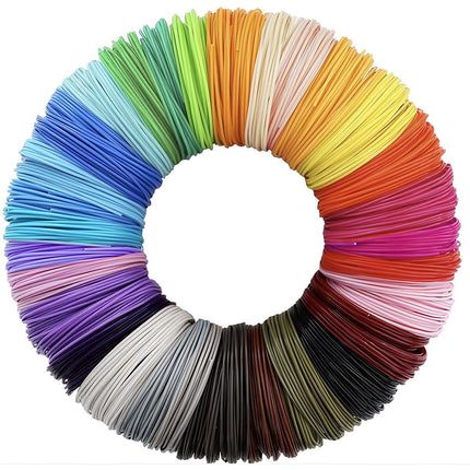 PLA 3D filaments - 30 pcs. x 10m Kruzzel 19877