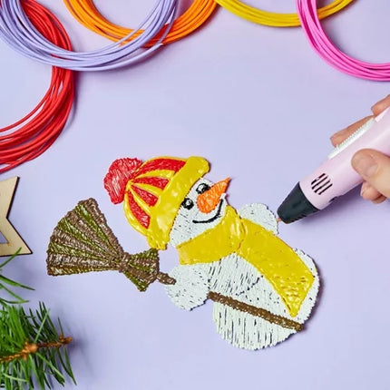 PLA 3D filaments - 30 pcs. x 3m 19875