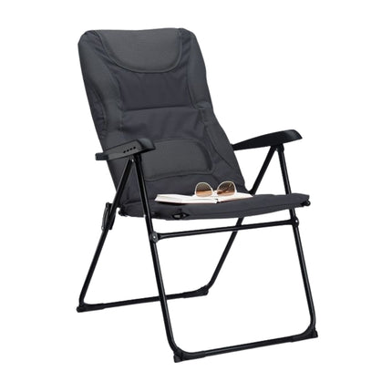 Padded Camping Chair Foldable Garden or Picnic Seat, Comfortable Fishing Chair