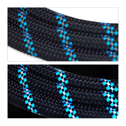 Padded dog leash black 150 cm