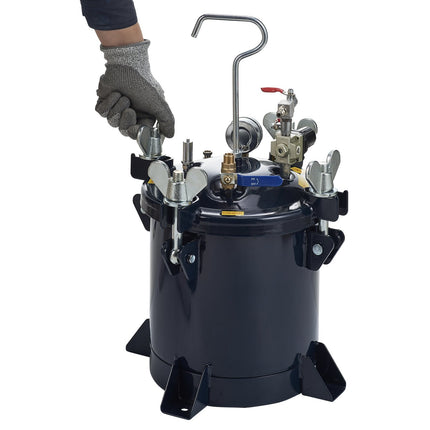 Paint Pressure Pot Tank, 10L 2.5 Gal, 70 PSI
