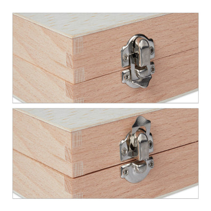 Paint box in wood 45 parts