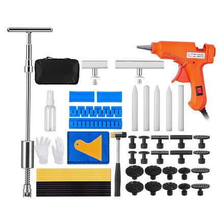 Paintless Dent Repair Kit – 2-in-1 Slide Hammer, Glue Gun