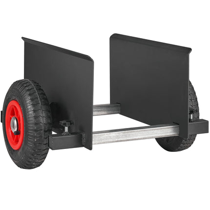 Panel Dolly Cart, 600 Lb Capacity, 8 In Pneumatic Wheels