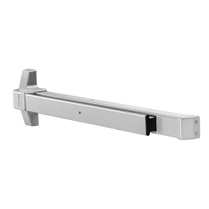 Panic Bar Exit Device, Carbon Steel, Lever, 3 Keys