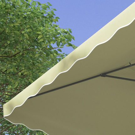 Cantilever Parasol 243x243cm with UV protection & Double roof